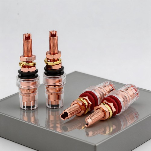 End pure red copper - pure, hifi