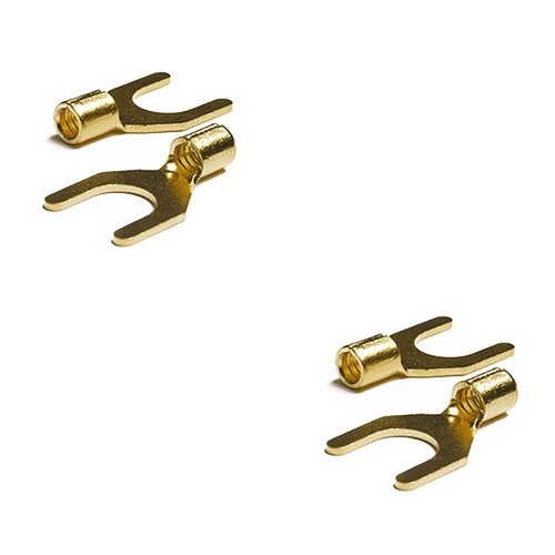 Gold spade terminal - 4,