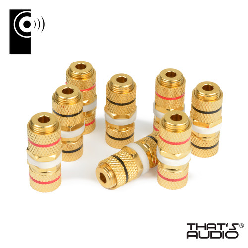 Edge 4mm banana plug coupler - banana,