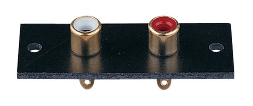 Gold way rca terminal wall - rca,
