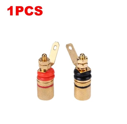 Gold speaker binding post - gold,
