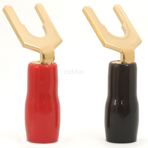 Large angled speaker spade - large,