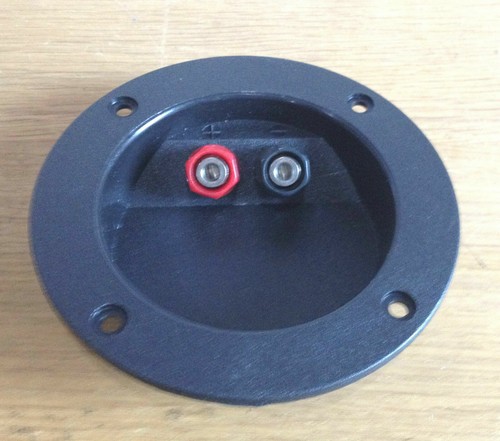 Speaker box terminal black - speaker,