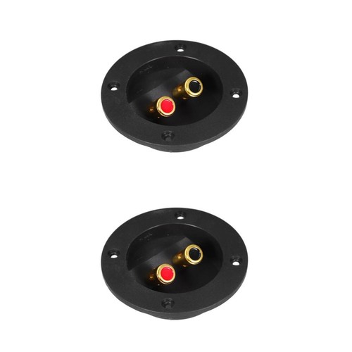 2pcs golden speaker - golden,