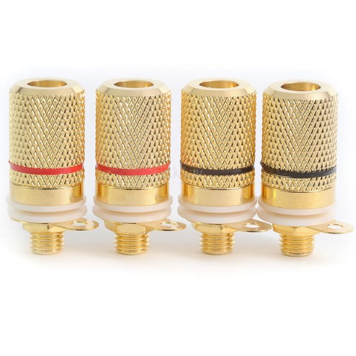 Solder type speaker binding - 4x,